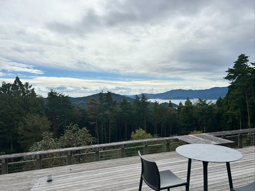 箱根山テラスで一服