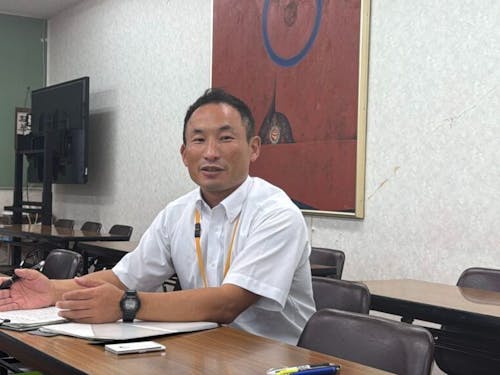 生徒会担当の芳賀崇宏先生