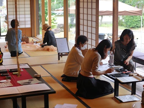 林邸でのワークショップの様子