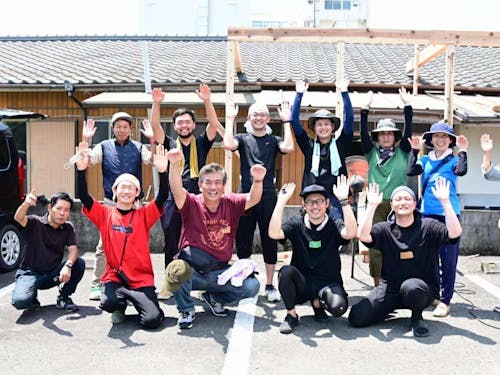 リノベ仲間との一枚