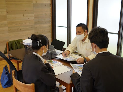 地域の学生さんと関わりを持ったプロジェクトも進行中