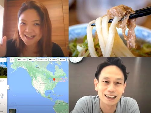 第2回目のゲストはカナダ大使館の烏田さんと、「どんどん」スナダフーヅの大島さんでした^^