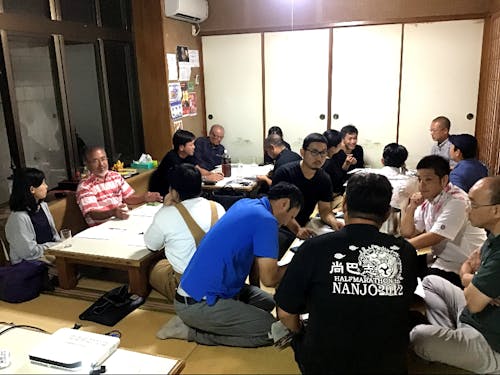 複業ギルド・地域経済循環に関する勉強会の様子