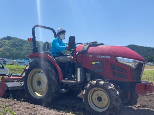 機械も受講生が乗りこなします