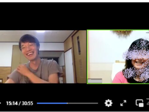 先輩移住者の話を聞く会、の様子。