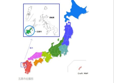五島市位置図