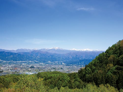 ふたつのアルプスに囲まれた伊那谷