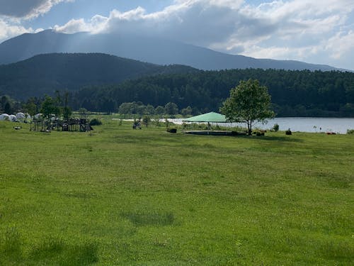 自然豊かな長野（霊仙寺湖）