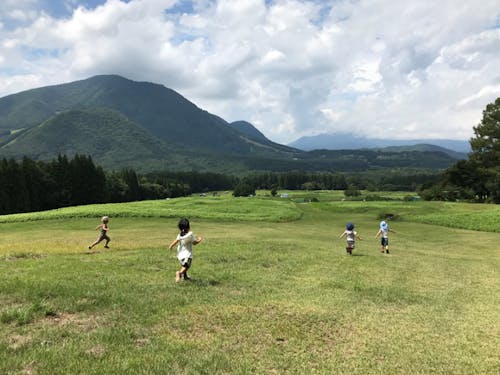 都会にはない雄大な自然で遊べます