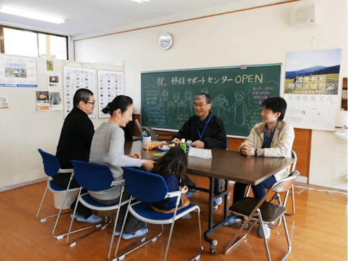 移住相談の様子