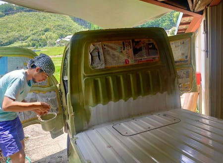 休日はDIYが楽しみのひとつ(村澤さん)