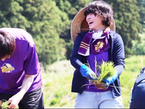 田植えワークショップの様子