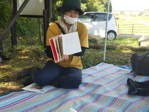 つむぐり代表の竹野さん。市内の保育園での長年の勤務を経て、つむぐりを立ち上げました。