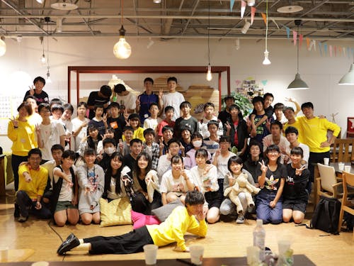 河原部社の運営している中高生の拠点施設