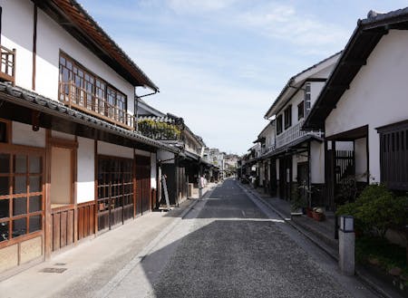 「倉敷美観地区」東町の町並み