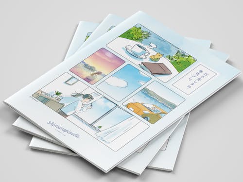 今日マチ子　オリジナルA5ノート