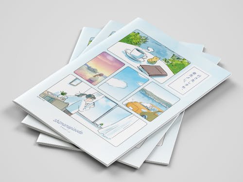 今日マチ子　オリジナルA5ノート