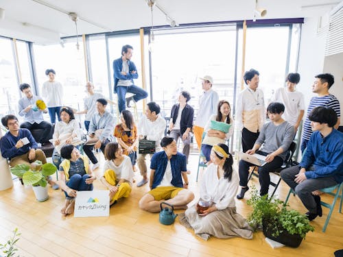 カヤックLivingのメンバー。みなさんにお会いできるのを楽しみにお待ちしています!