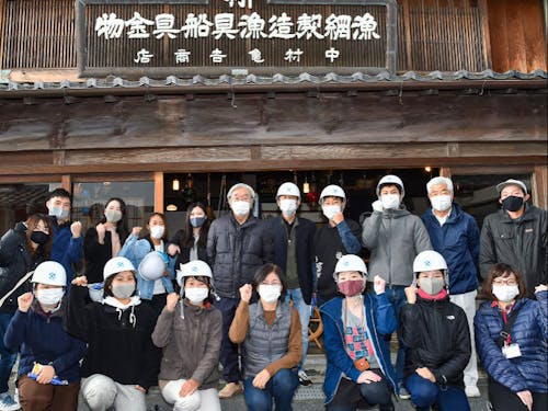 過去に行った地域でプロジェクト