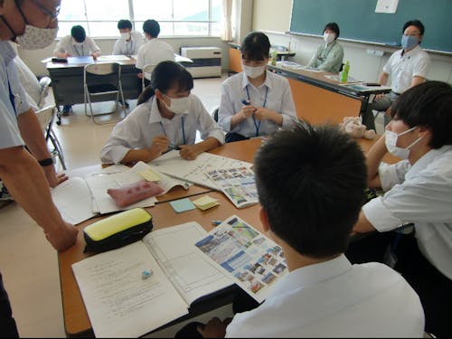 みんなで地域のことをディスカッションしたり…