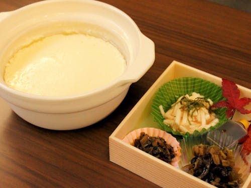 手作り豆腐と薬膳