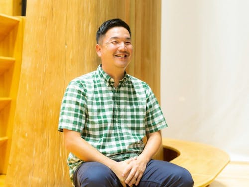 にぎわい創出課の小野川さん