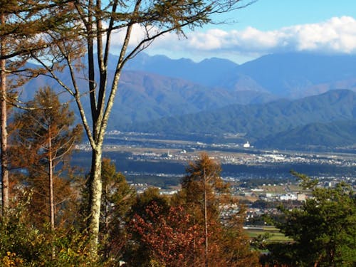 ふたつのアルプスに囲まれた伊那谷