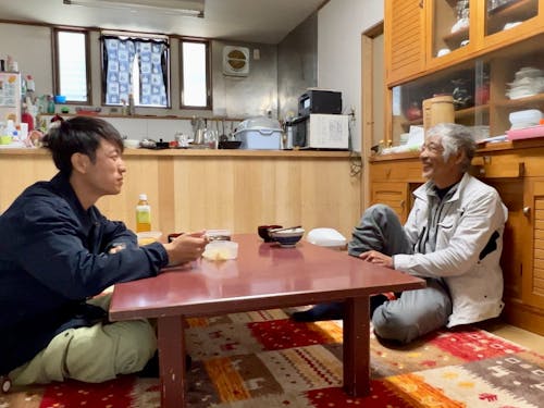 ご飯を食べる時間が毎回楽しみ。