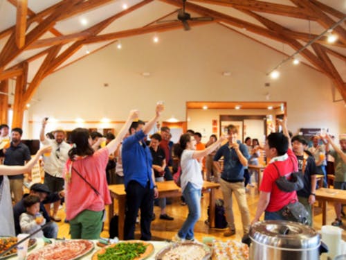 町民が主体となって始めたイベント「森ジャム」。積極的に関わりたいなら、町内のイベントのお手伝いを買ってでるのがオススメです!