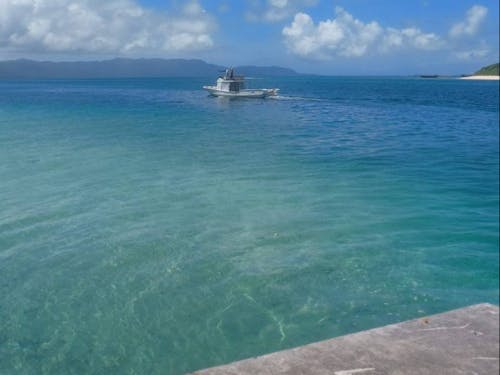 この日は離島のお客様のご自宅へ船で出勤🛥✨