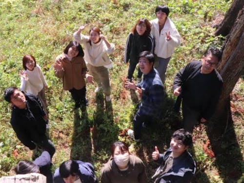 20代から40代の協力隊が活動中。