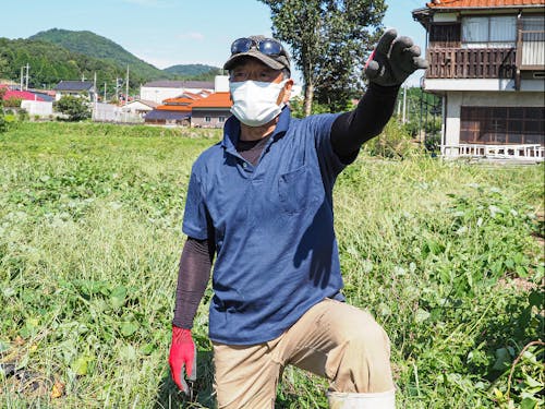 萩市のスーパー農家 アグリードの竹重さん