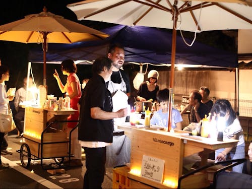 子供たちもお店屋さん