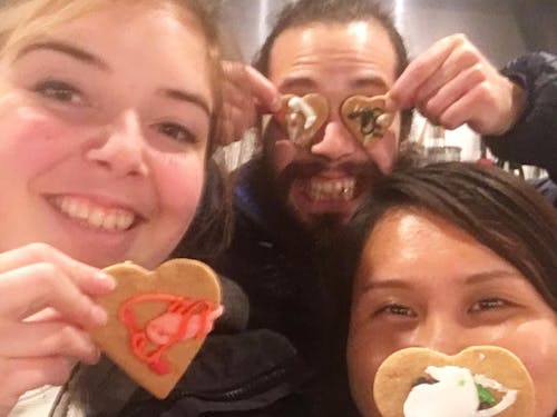 バレンタインイベントも実施