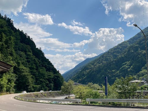 飯田市の山間地域の一つ上村地区