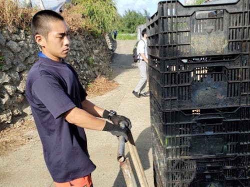 大変な仕事もありますが、自然と共に充実した生活が待っています!