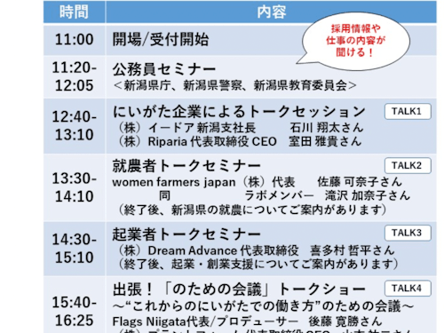 DAY1 お仕事相談