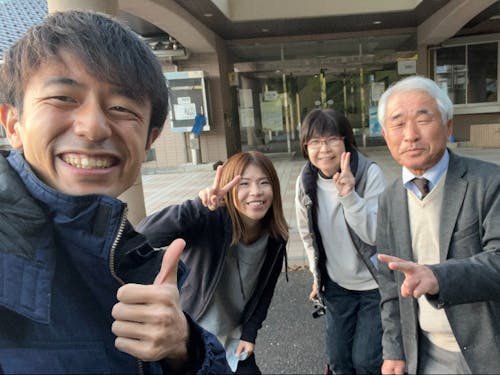 地域の人を紹介してくれた地元の公民館の皆さん