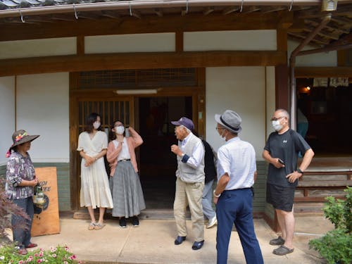 挨拶をしていたら地区のともお話しできる関係に！