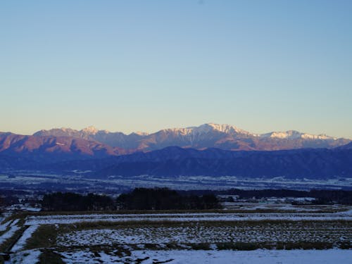 ふたつのアルプスに囲まれた伊那谷