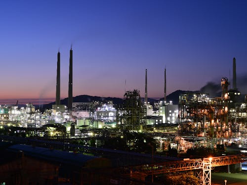 周南工場夜景@周南大橋 :インダストリアルファン興奮必須☆