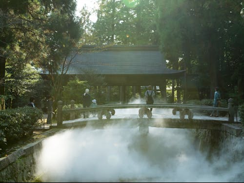 坂本龍一・高谷史郎「LIFE-WELL」（2013）より　野田神社にて