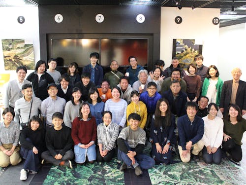 昨年度のイナカレッジ周年祭の写真。受け入れ地域も学生も一緒にわいわい。