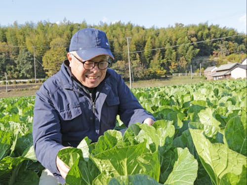 受け入れ農家の高橋さん