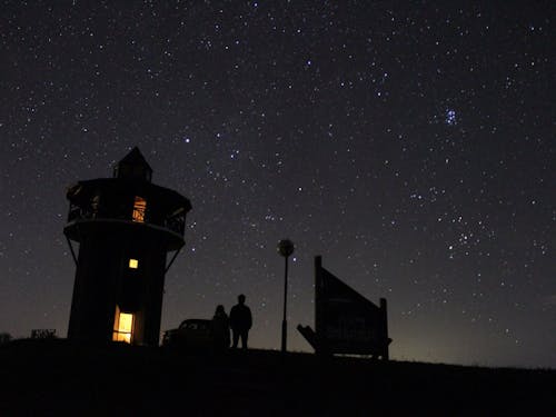 育成牧場の星空の様子