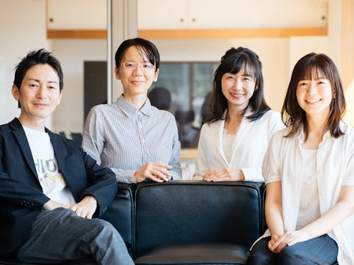 本社オフィスとメンバー