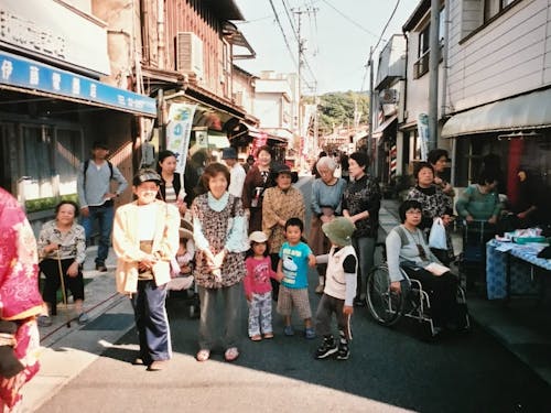 「たみ」の町のイベントの様子