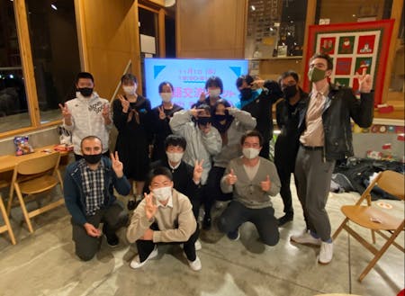 ゆめしま未来塾1年生Yくん主催の弓削高生×上島町ネイティブスピーカーとの交流イベント。生徒のやりたい!を形にするため、講師が伴走に入ります。