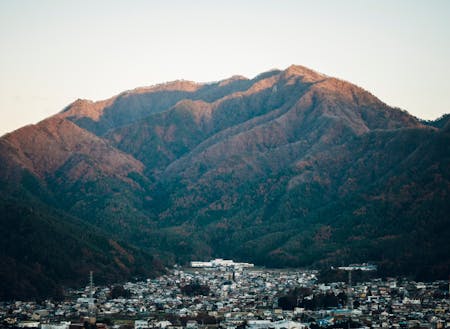 富士吉田市 < まち と やま >