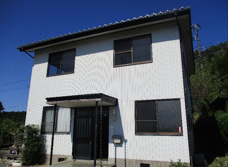 移住者用住宅の外観